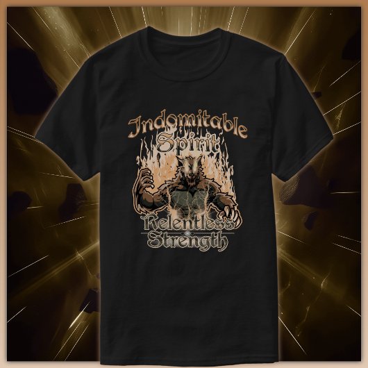 T-shirt Esprit Indomptable, Force implacable