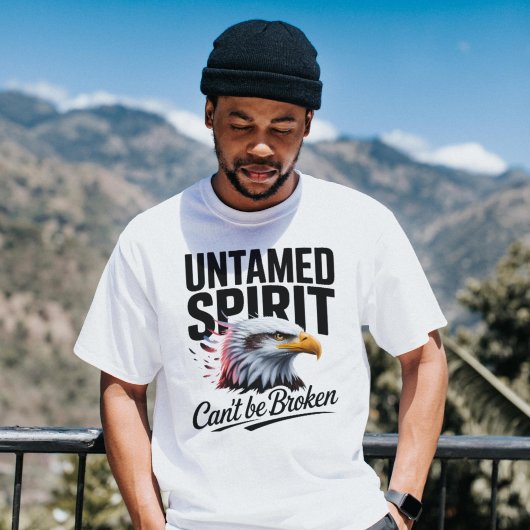 T-shirt Esprit indompté Aigle Eyes Freedom Adventure