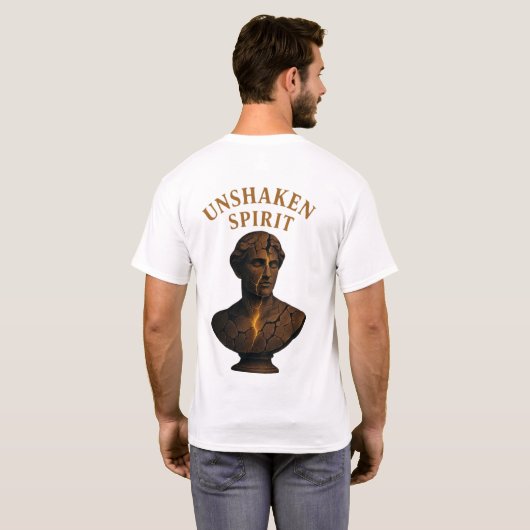 T-shirt ESPRIT INÉBRANLABLE – Force dans les fissures (Dos entier)