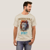 T-shirt Esprit inébranlable - Lion Face Tee (Devant entier)