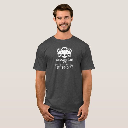 T-shirt Esprit ininterrompu (Devant entier)