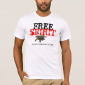T-SHIRT ESPRIT LIBRE MARS ROVER 2 (Devant)