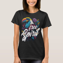 Esprit libre toucan Villes estivales arc-en-ciel