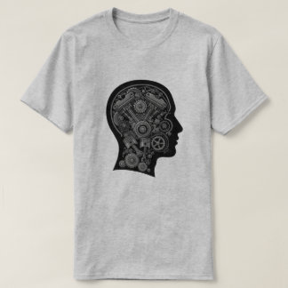 T-shirt Esprit mécanique - Illustration de la tête du mote