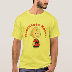 T-shirt Esprit nostalgique : Charlie Brown rencontre Miyaz