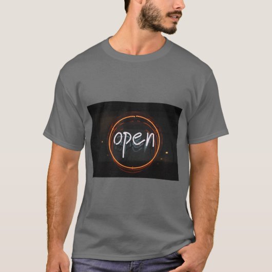 T-shirt Esprit ouvert, cœur ouvert (Devant)