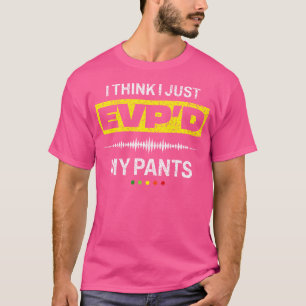 T-shirt Esprit Paranormal de Chasse de Fantômes Drôle EVP