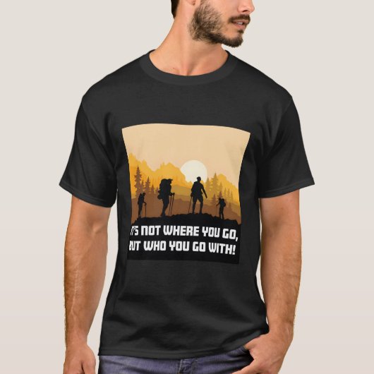 T-shirt Esprit randonnée (Devant)