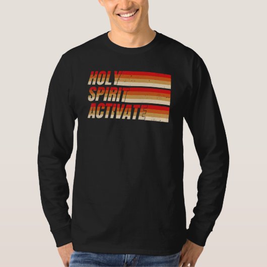 T-shirt Esprit Saint Active Chrétien (Devant)