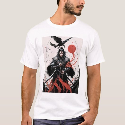 T-shirt Esprit Samurai : Portez votre force (Devant)