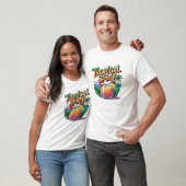 T-shirt esprit tropical (Unisexe)