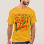 T-shirt Esprit vibrant de l'or de Cinco (Devant)