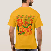T-shirt Esprit vibrant de l'or de Cinco (Dos)