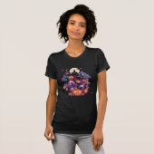 T-shirt "Esprits de la nuit" Anime d'Halloween (Devant entier)