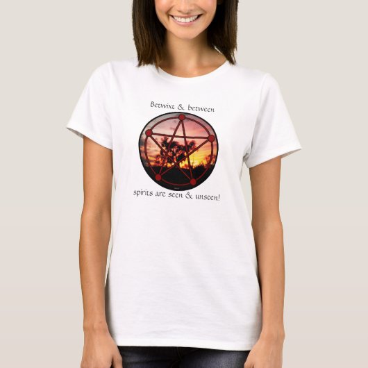T-shirt Esprits de Samhain Pentacle (Devant)