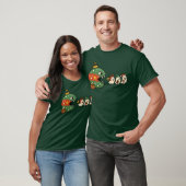 T-shirt Esprits de vacances drôles mangeant des ornements  (Unisexe)