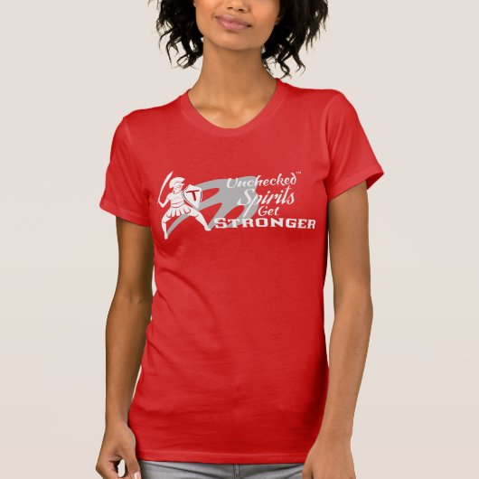 T-shirt Esprits incontrôlés deviennent plus forts - T-shir (Devant)