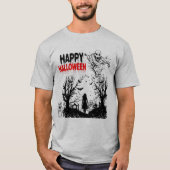 T-shirt Esprits Sombres Rassemblant gris (Devant)