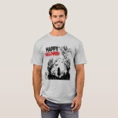 T-shirt Esprits Sombres Rassemblant gris (Devant entier)