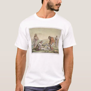 T-shirt Esquimaux, 1817 (gravure de couleur)