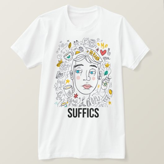 T-shirt EsquisseMuse | SUFFICS (Design devant)