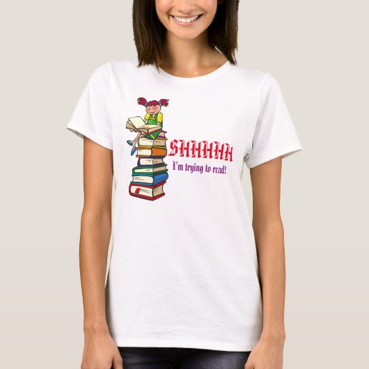 T-shirt Essai de lire (Devant)