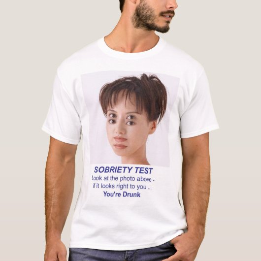 T-shirt essai de sobriété (Devant)