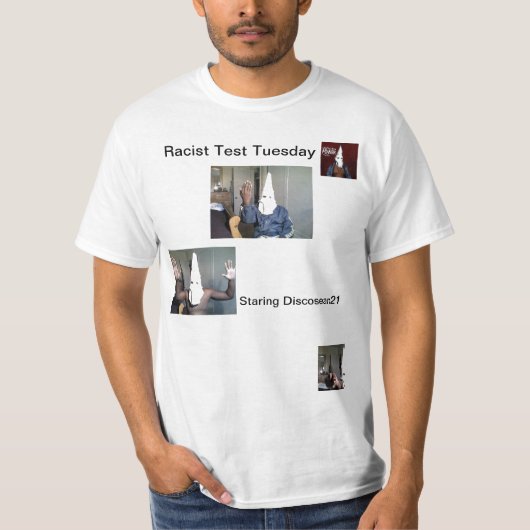 T-shirt Essai raciste mardi (Devant)
