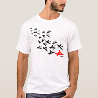 T-shirt Essaim de kayak