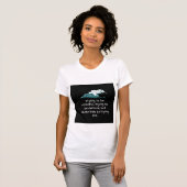 T-shirt Essayer d'être une chemise pleine d'esprit (Devant entier)