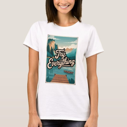 T-shirt Essayer tout (Devant)