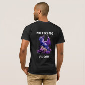 T-shirt Essence dans l'espace - Texte blanc (Dos entier)