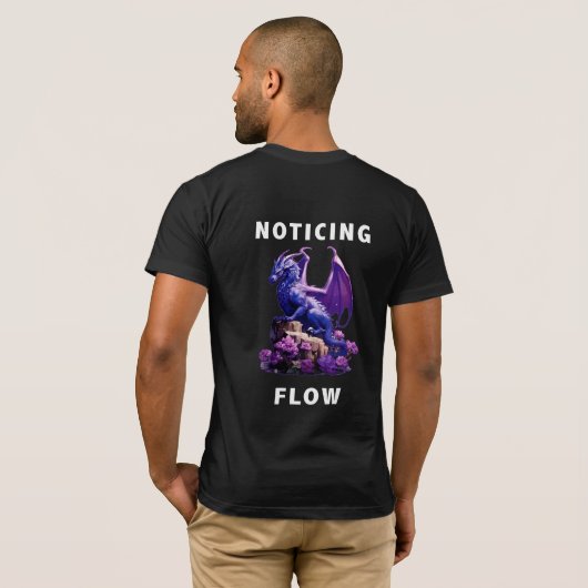 T-shirt Essence dans l'espace - Texte blanc (Dos entier)