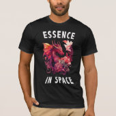 T-shirt Essence dans l'espace - Texte blanc (Devant)