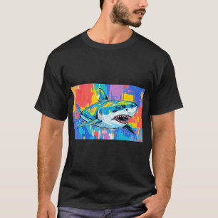 T-shirt Essence de la nature sauvage - Le requin (I)