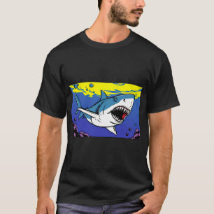 T-shirt Essence de la nature sauvage - Le requin (XII)