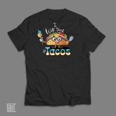 T-shirt Essential I will Teach for Tacos Art Teacher Male