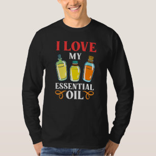 T-shirt Essential Oil Diffuser Peppermenthe Aromathérapie 
