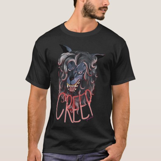 T-shirt Essential pour le Masque de loup-garou cre (Devant)