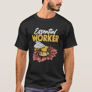 T-shirt Essential Worker Beekeeper Beekeeper Honey Graph