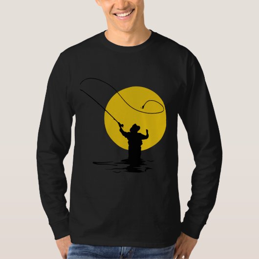 T-shirt Essentiel à la pêche à la mouche (Devant)