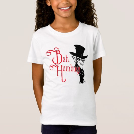 T-shirt essentiel Bah Humbug Scrooge (Devant)