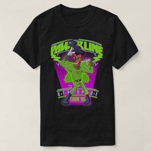 T-Shirt Essentiel de la ligne PowerLine Neon (Design devant)
