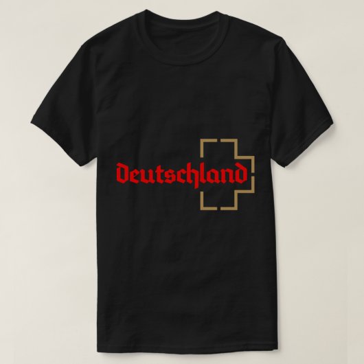 T-shirt essentiel deutschland-ramstein (Design devant)