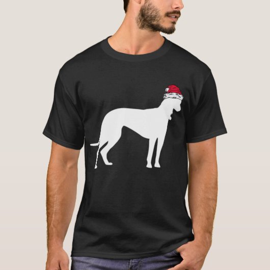 T-shirt essentiel Greyhound Noël (Devant)