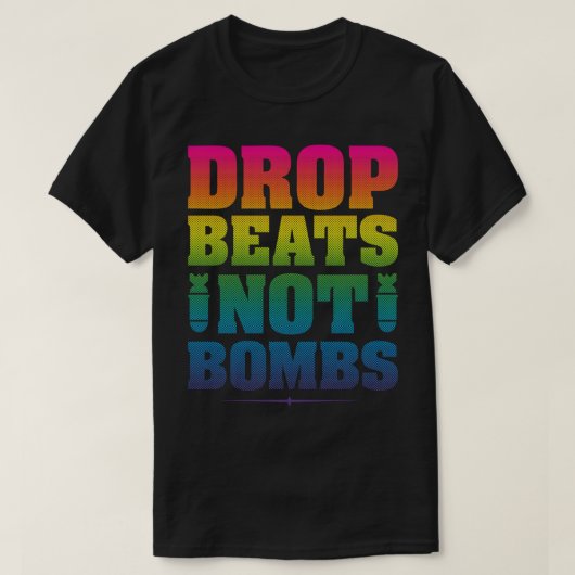 T-Shirt Essentiel, pas de bombes (Design devant)