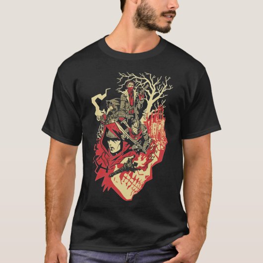 T-shirt essentiel pour le donjon le plus sombre (Devant)