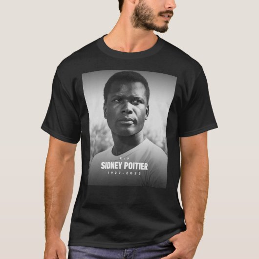 T-shirt essentiel Sidney Poitier (Devant)
