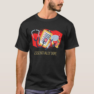 T-shirt Essentiellement Personnel Médical Humour de Trava