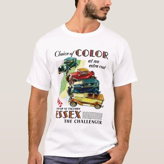T-shirt Essex l'automobile de challengeur (Devant)